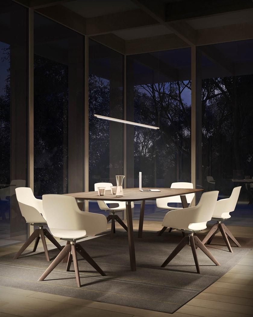 Sinetica Стол для переговоров из дерева с системой управления кабелями Stay sun-id-1448077 - Вид №3