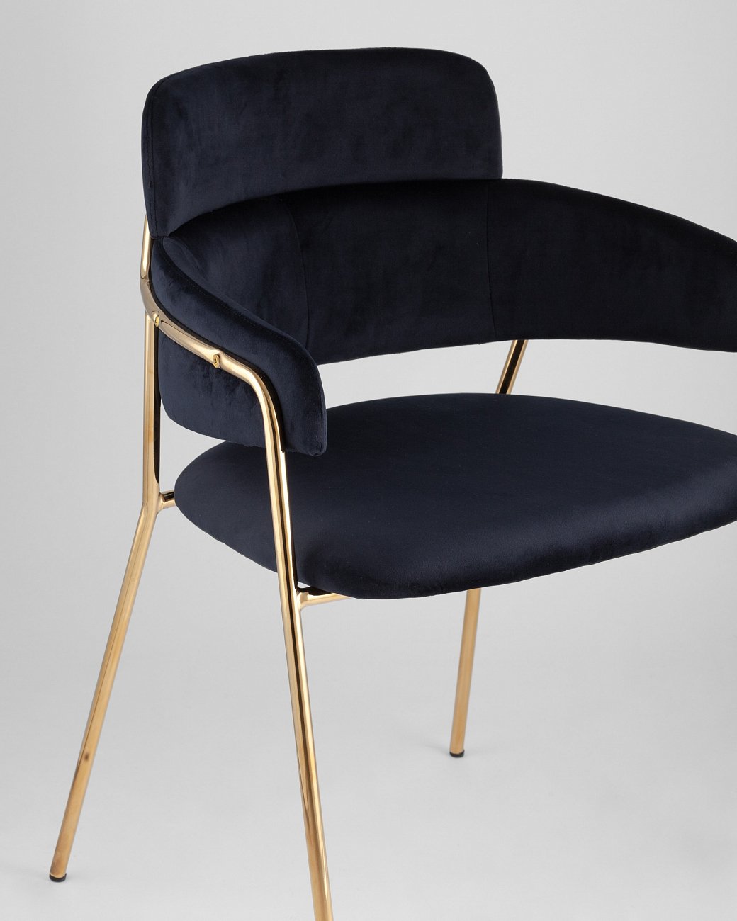 Стул со спинкой синий "Полин" STOOL GROUP ДИЗАЙНЕРСКИЕ, ИНТЕРЬЕРНЫЕ 00-3946264 Синий  - Вид №7