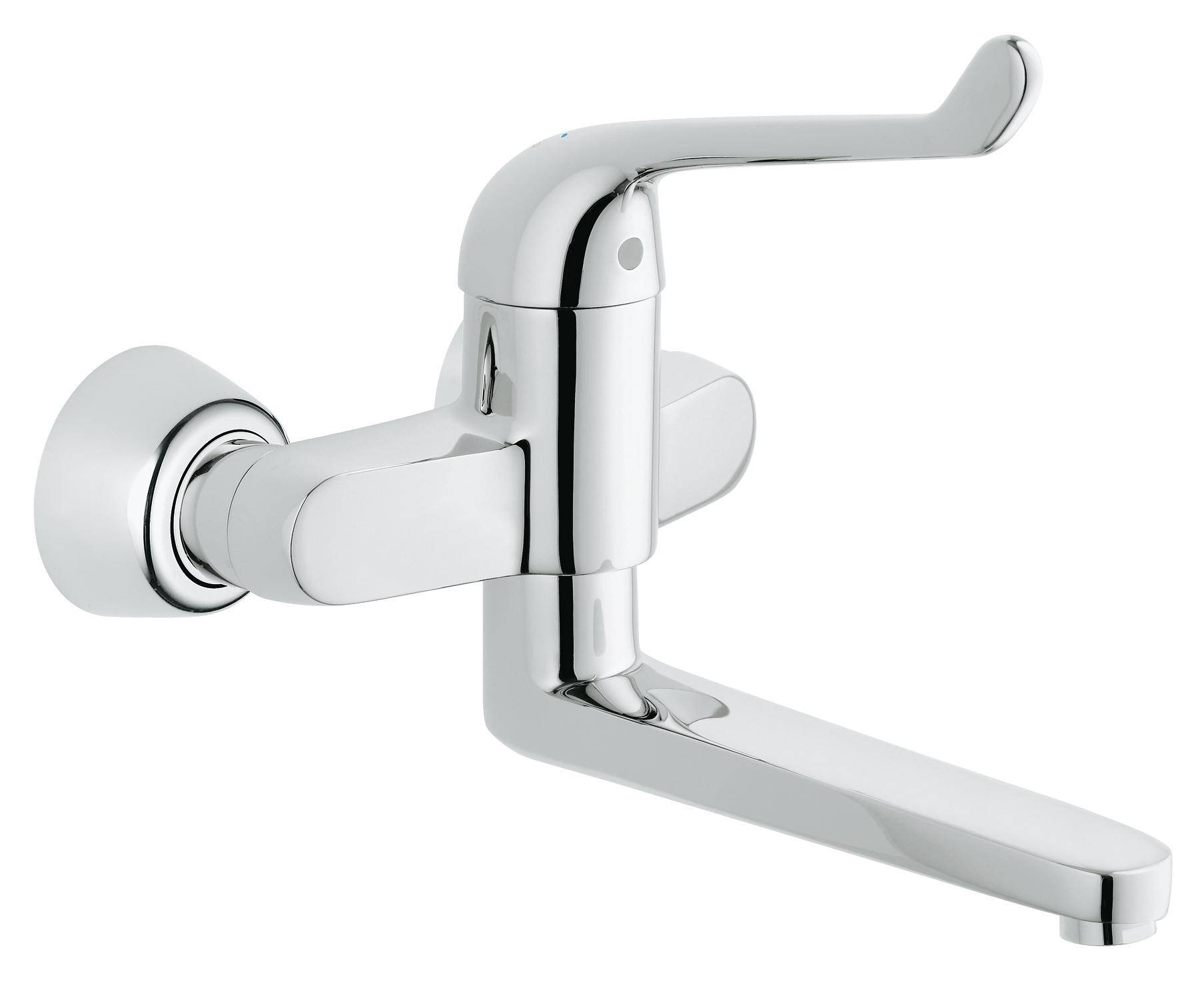 Смеситель для раковины GROHE Euroeco Special (вынос 256 мм, длина рычага 170 мм), хром (32793000)