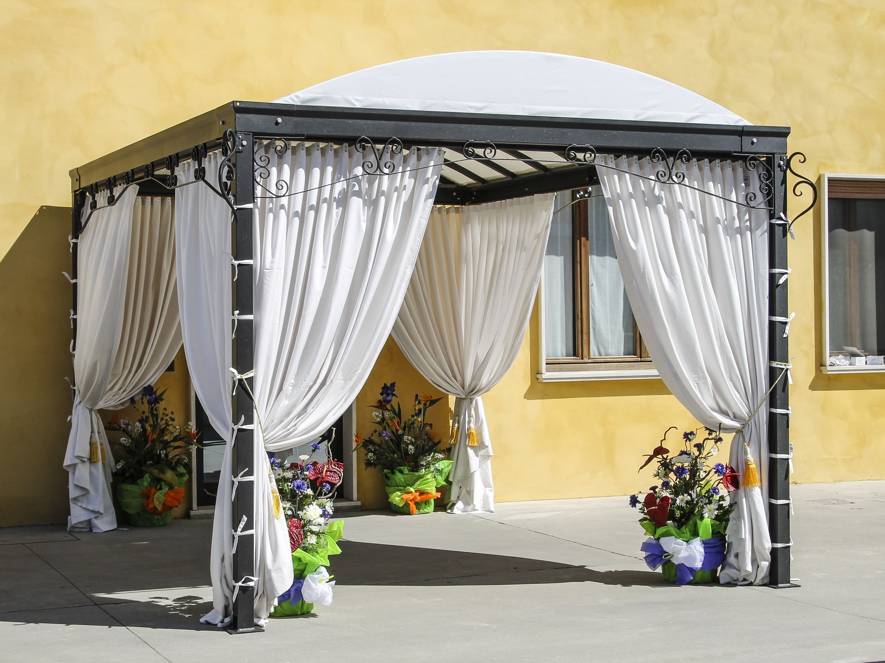 Высокопрочная стальная беседка SELVOLINA PRIMAVERA ARCH-00105442 - Вид №17