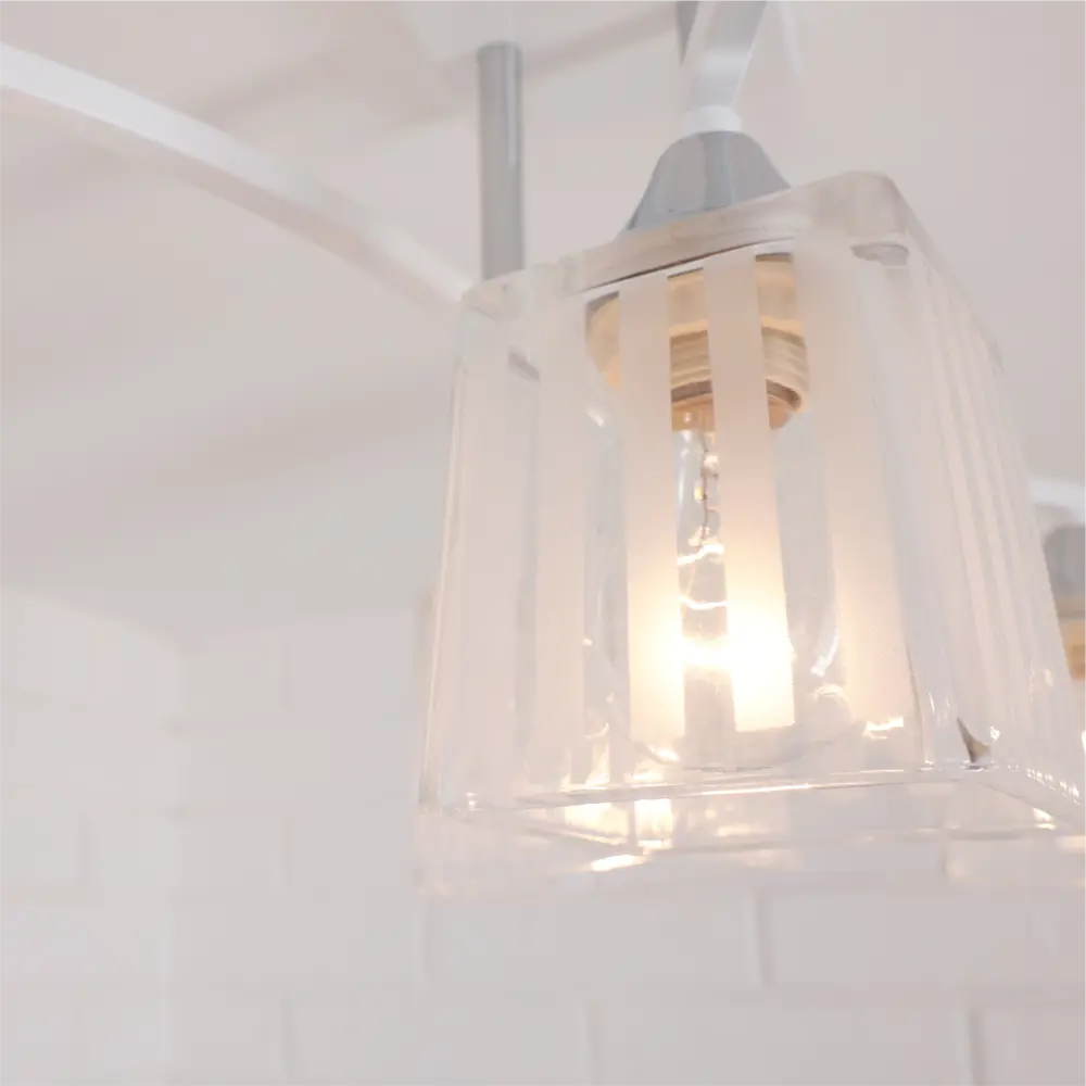 Люстра потолочная «Nares» 4 лампы 12 м² цвет белый SCHAFFNER STLM-2123268 - Вид №8