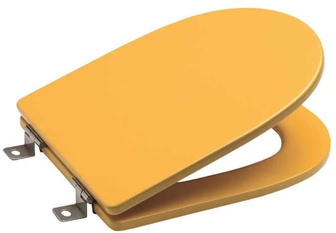 Набор Sanitana приставной INFANTIL: чаша BTW + крышка желтая S10013123300000;S80007332907100 - Вид №1