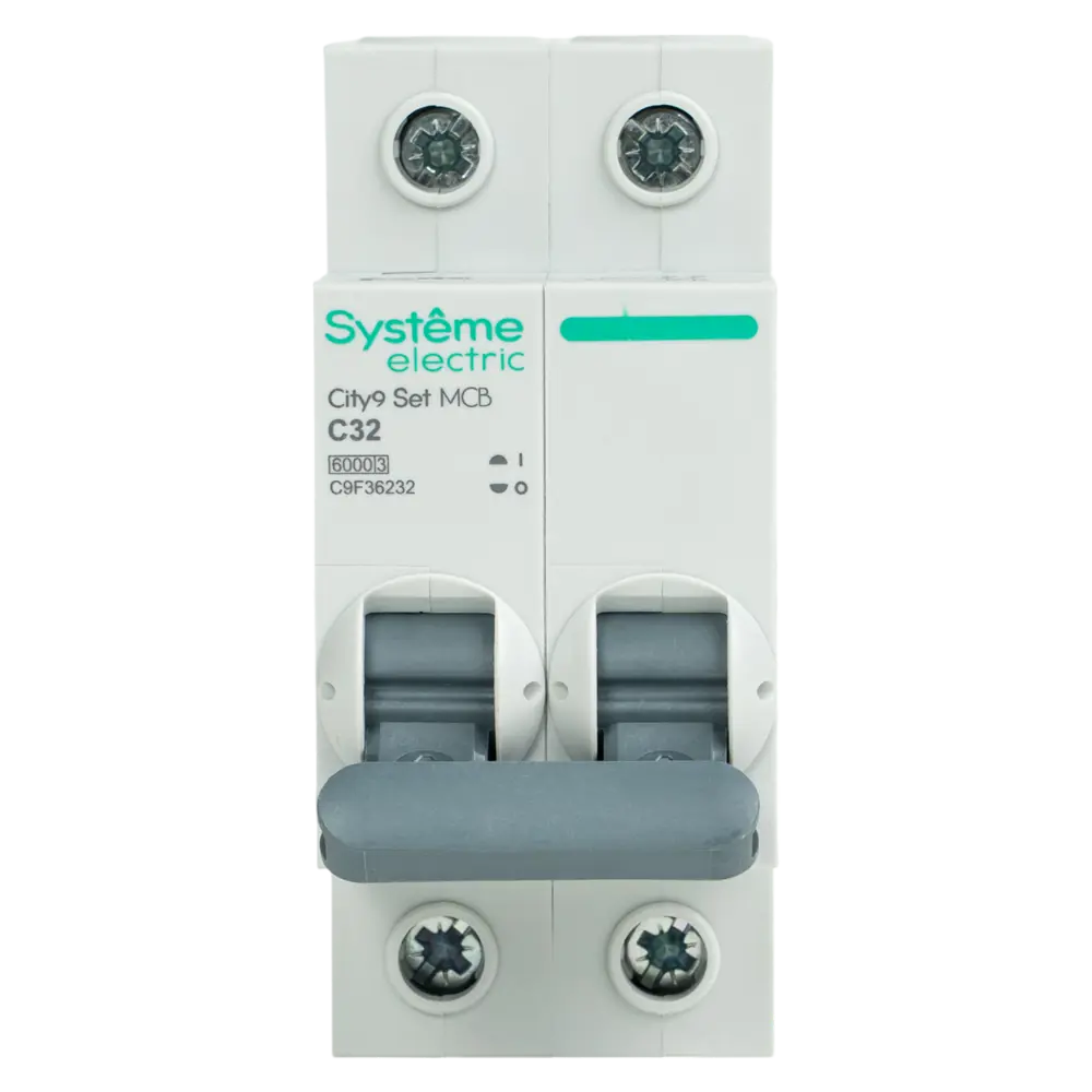 Автоматический выключатель SYSTEME ELECTRIC City9 32А двухполюсный 89412720 STLM-1571553 - Вид №1