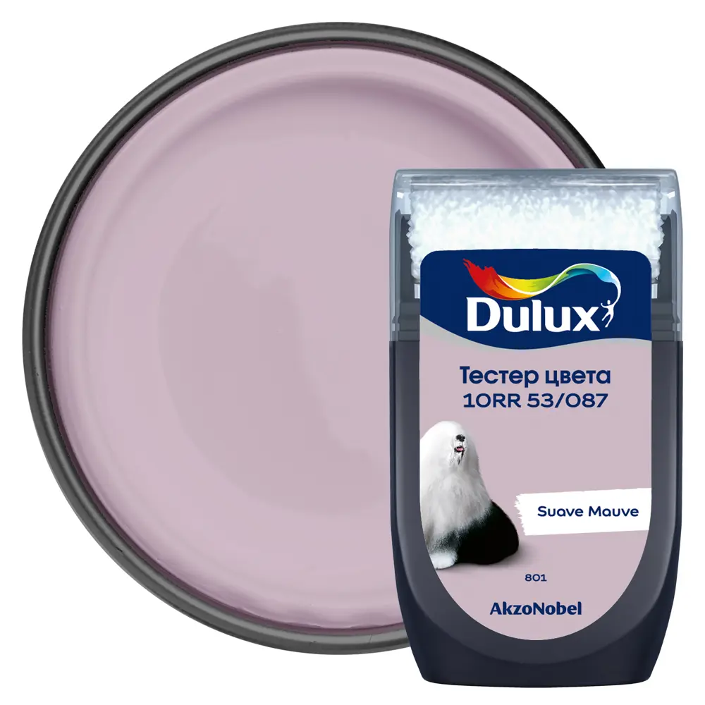 Тестер краски для стен Dulux 10RR 53/087 Suave Mauve 30 мл STLM-2047570