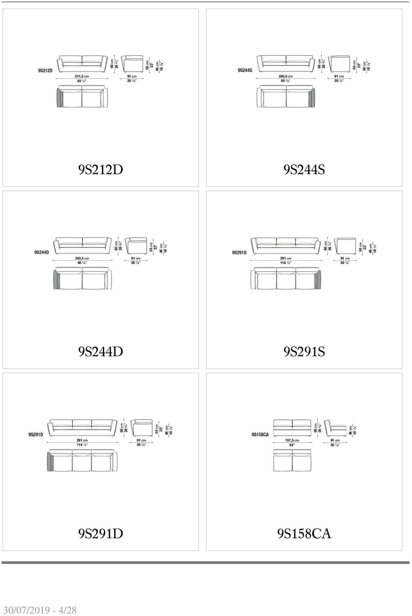 Maxalto Модульный тканевый диван с шезлонгом Solatium sun-id-1479911 - Вид №5