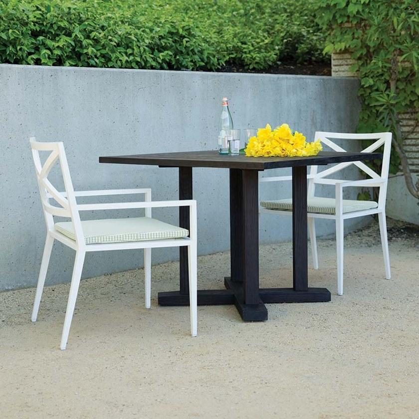 JANUS et Cie Кресло из алюминия с порошковым покрытием с подлокотниками Azimuth sun-id-1507469 - Вид №5