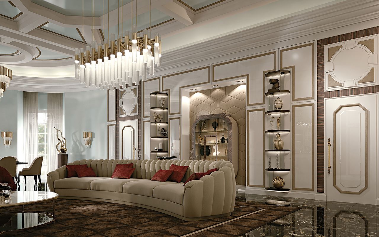 Деревянные панели с кожаными вставками Prestige GRAN DUCA ARCH-00088591 - Вид №1