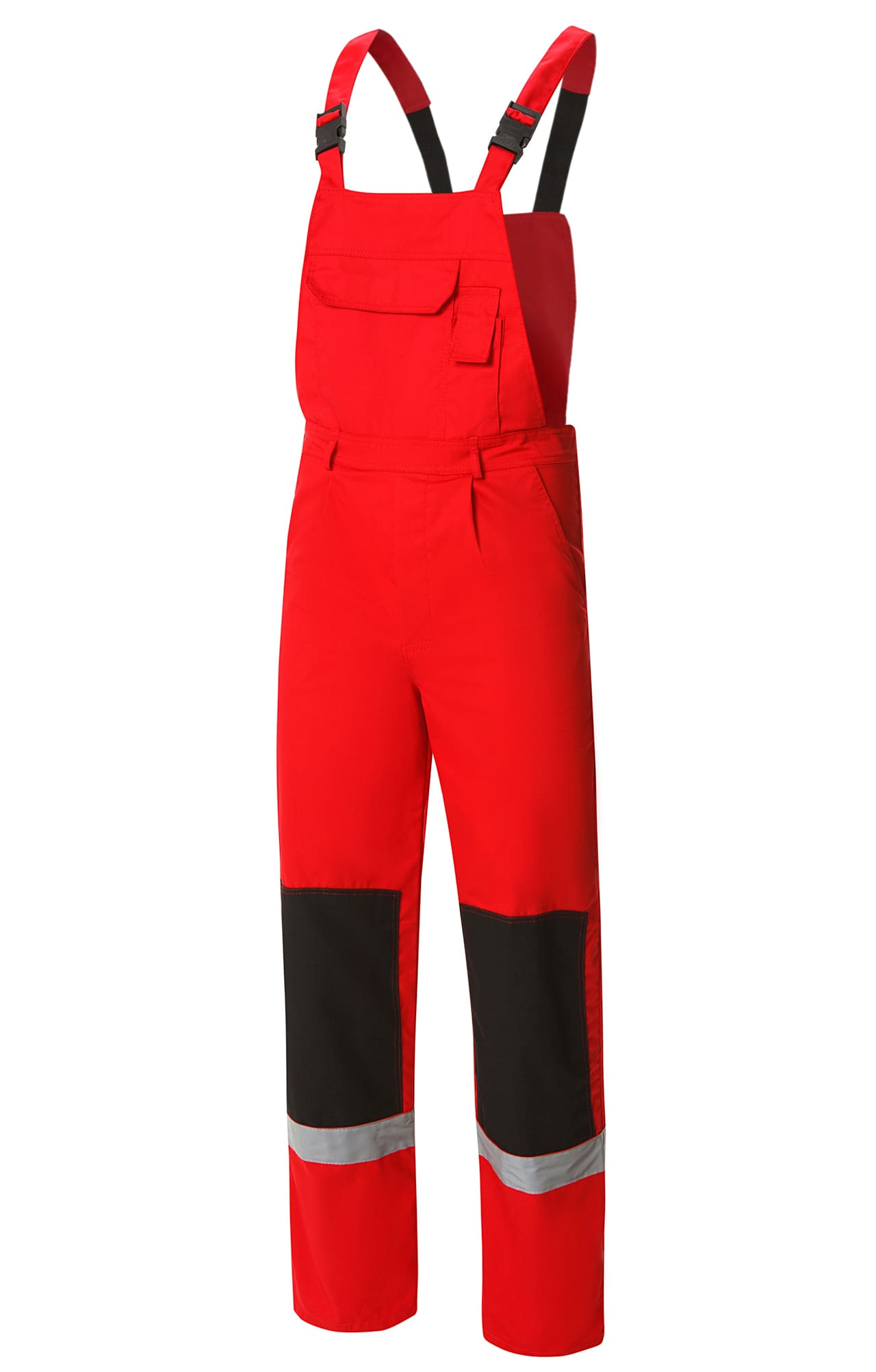 65178 Костюм "Мастер-Люкс" красный с черным  Летняя спецодежда  размер 56-58/170-176  - Вид №4