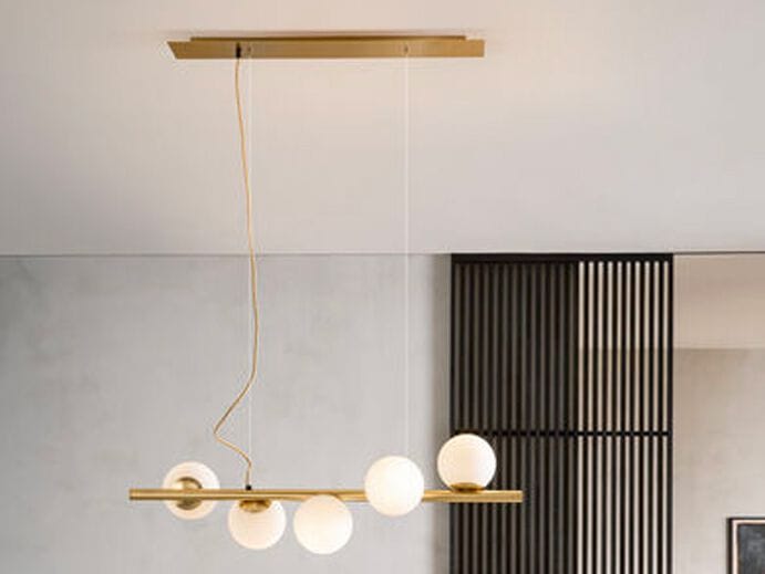 Окрашенный металлический подвесной светильник RIFLESSI ARCH-00040850