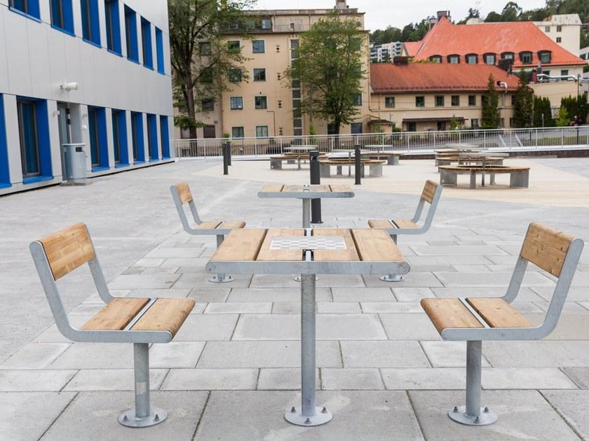 VESTRE Садовый стул из стали и дерева April sun-id-1451923 - Вид №7