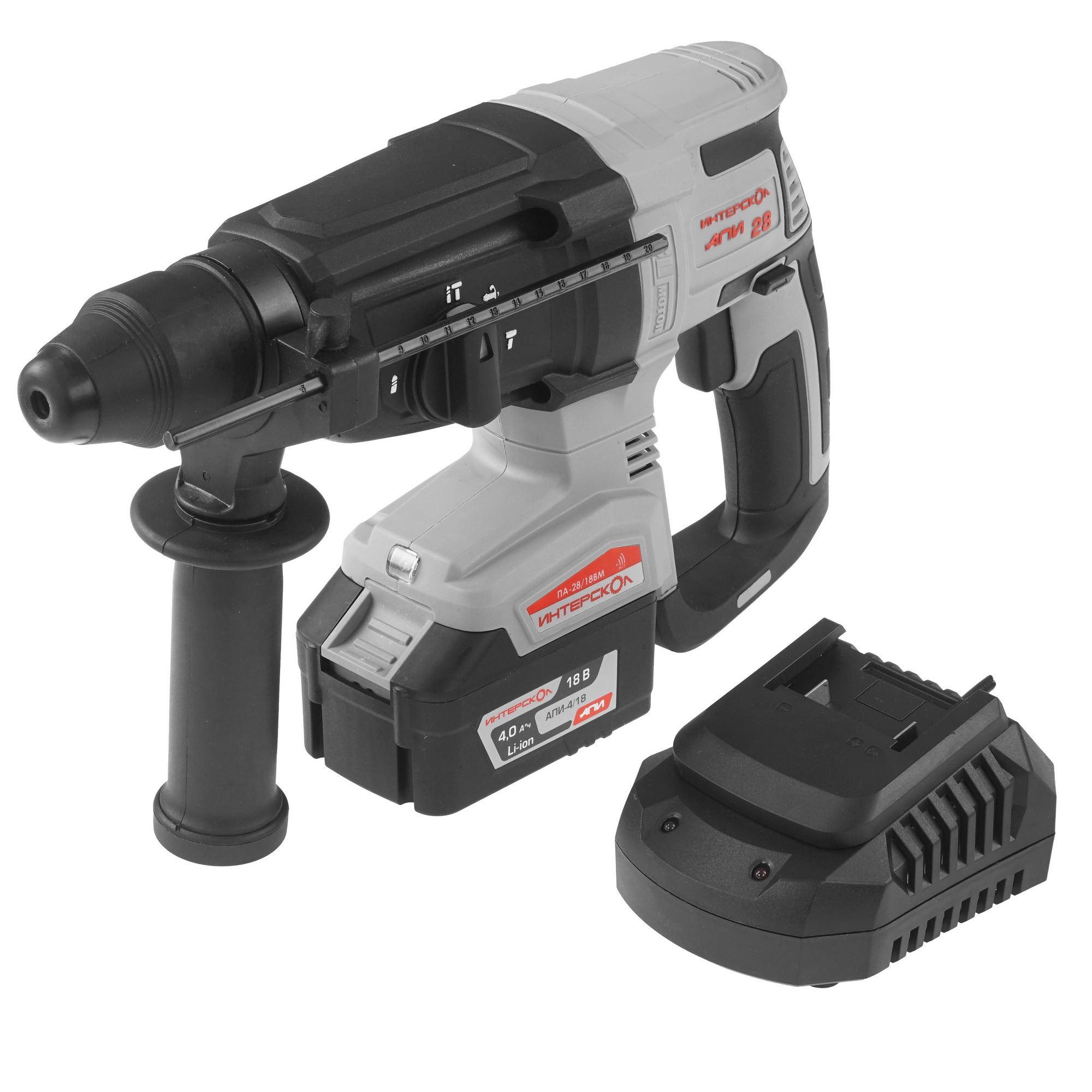 Перфоратор Интерскол ПА-28/18ВМ АПИ 18V 9029483 STDN-0043351