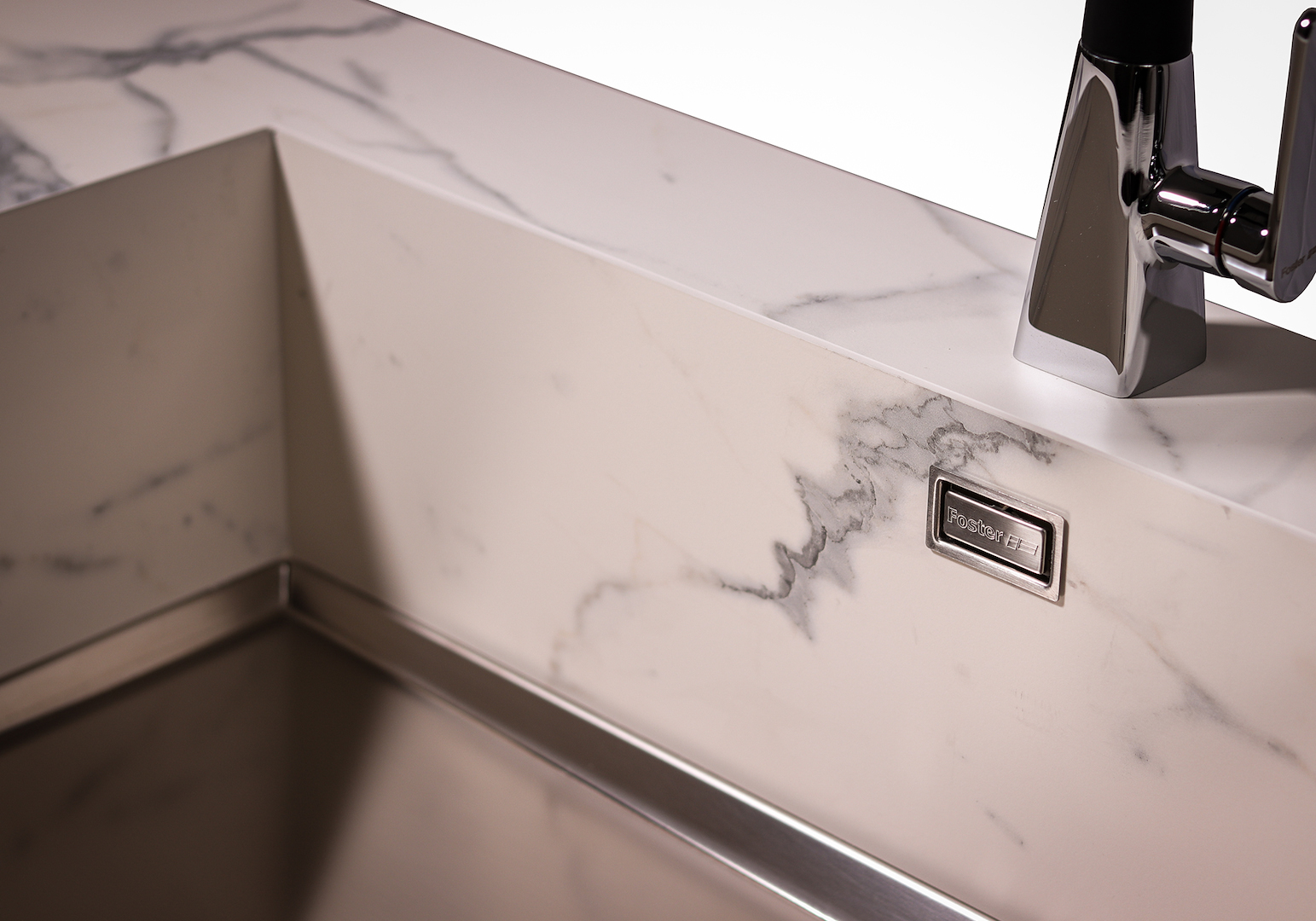 5554046 Раковина Phantom Base Gun Metal - 5554046 Fosterspa  - Вид №4