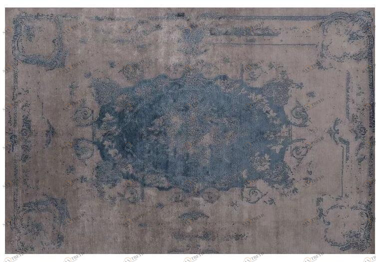 Прямоугольный коврик из бамбукового шелка Loft placed Santreyd sun-id-1365633