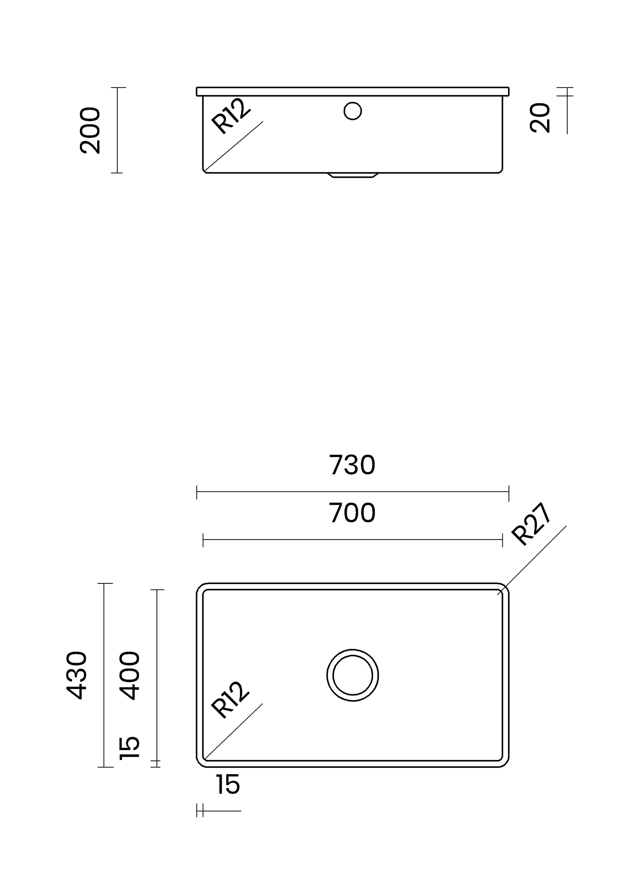 Раковина из нержавеющей стали TASCA Iris ARCH-00125924 - Вид №12