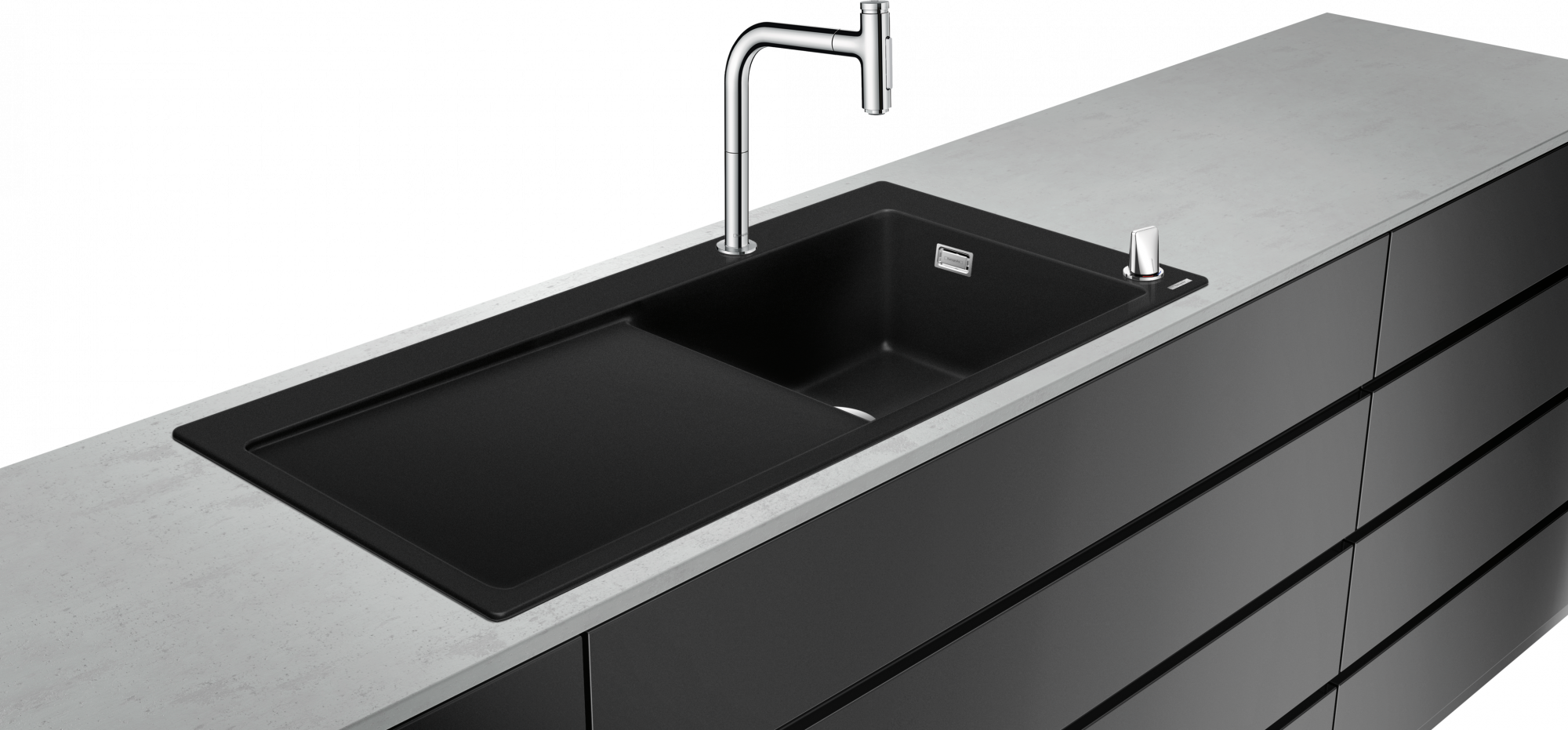 43219000 C51 C51-F450-08 Комбинированная мойка 450 Select с сушкой слева Hansgrohe 
