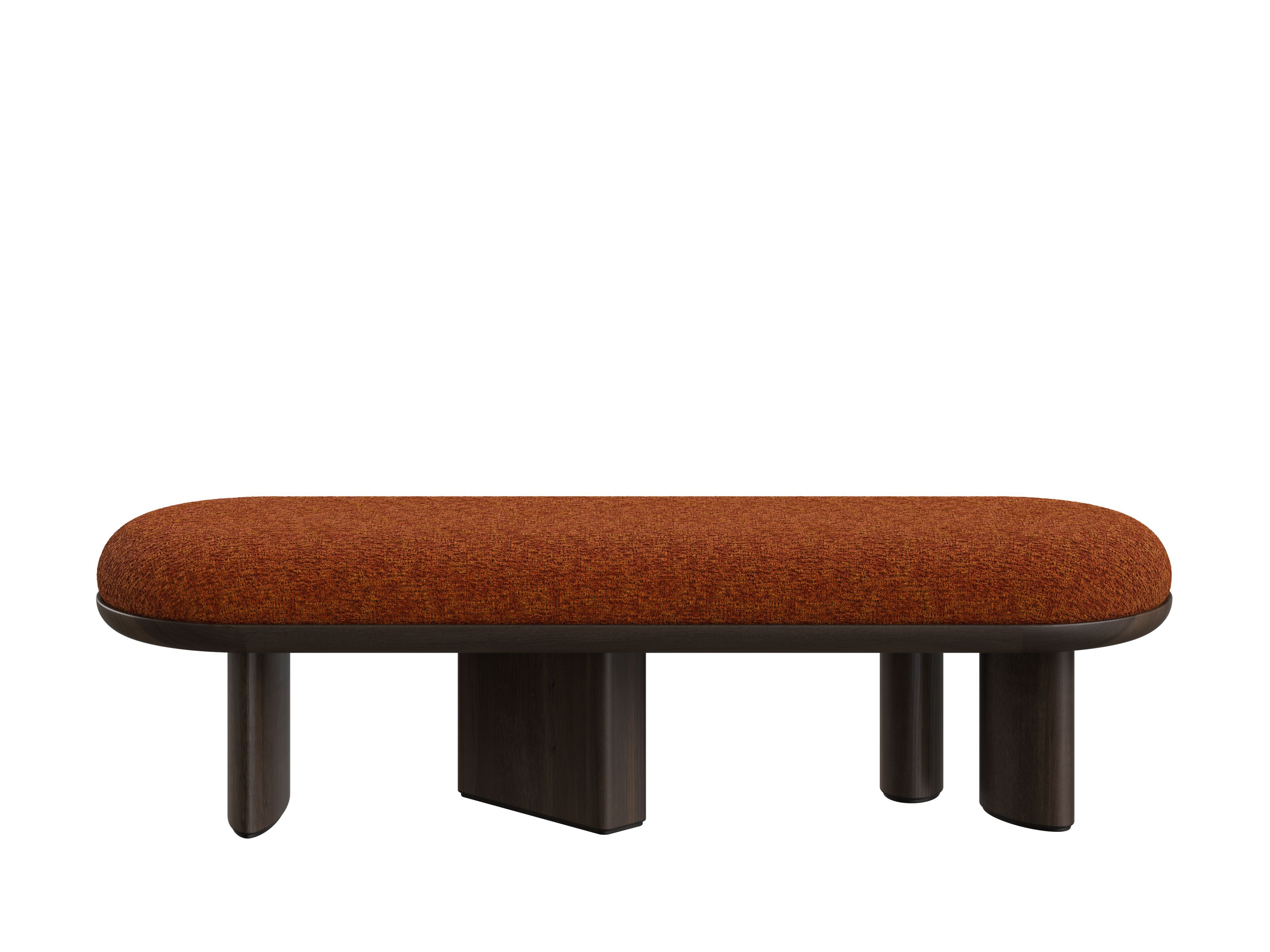 Мягкая скамейка из бука DÔME DECO Nova ' 25 ARCH-00026126 - Вид №1