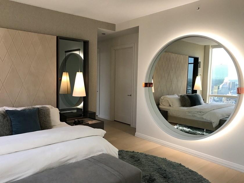 MORADA Кожаное зеркало с настенной рамой Rondo Rondo mir - Вид №2