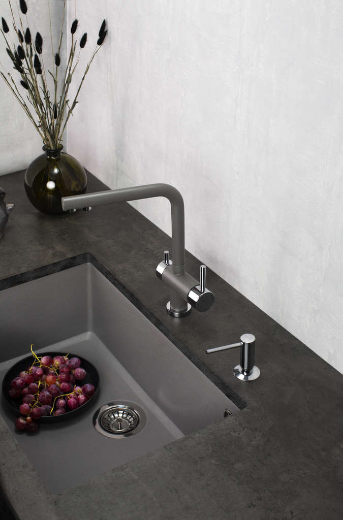 Кухонная мойка Tedori 66-U BL OMOIKIRI 4993972 - Вид №3