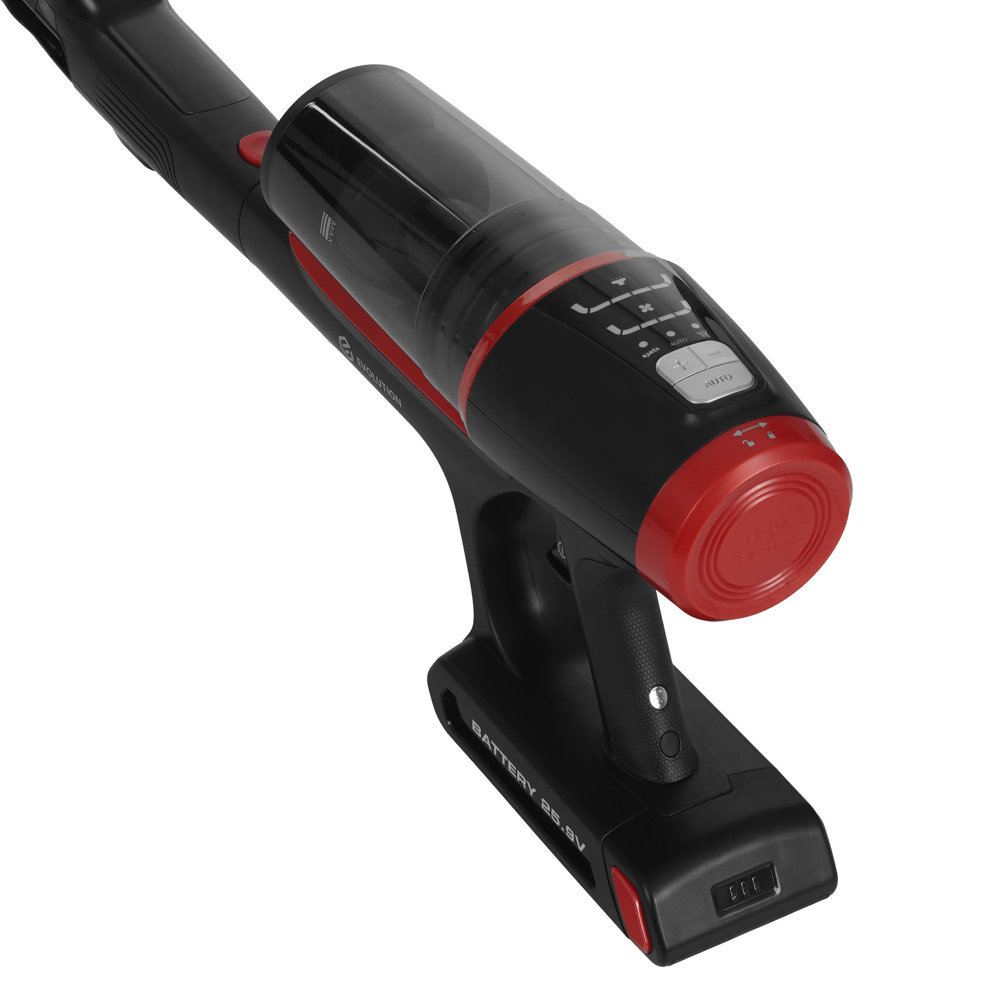 9260072 Пылесос  вертикальный  Evolution Smart Clean VCF2212M  черный STDN-0146061 - Вид №4