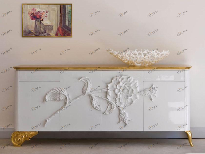 Rozzoni Буфет лакированный с распашными дверцами Stresa sun-id-1429613