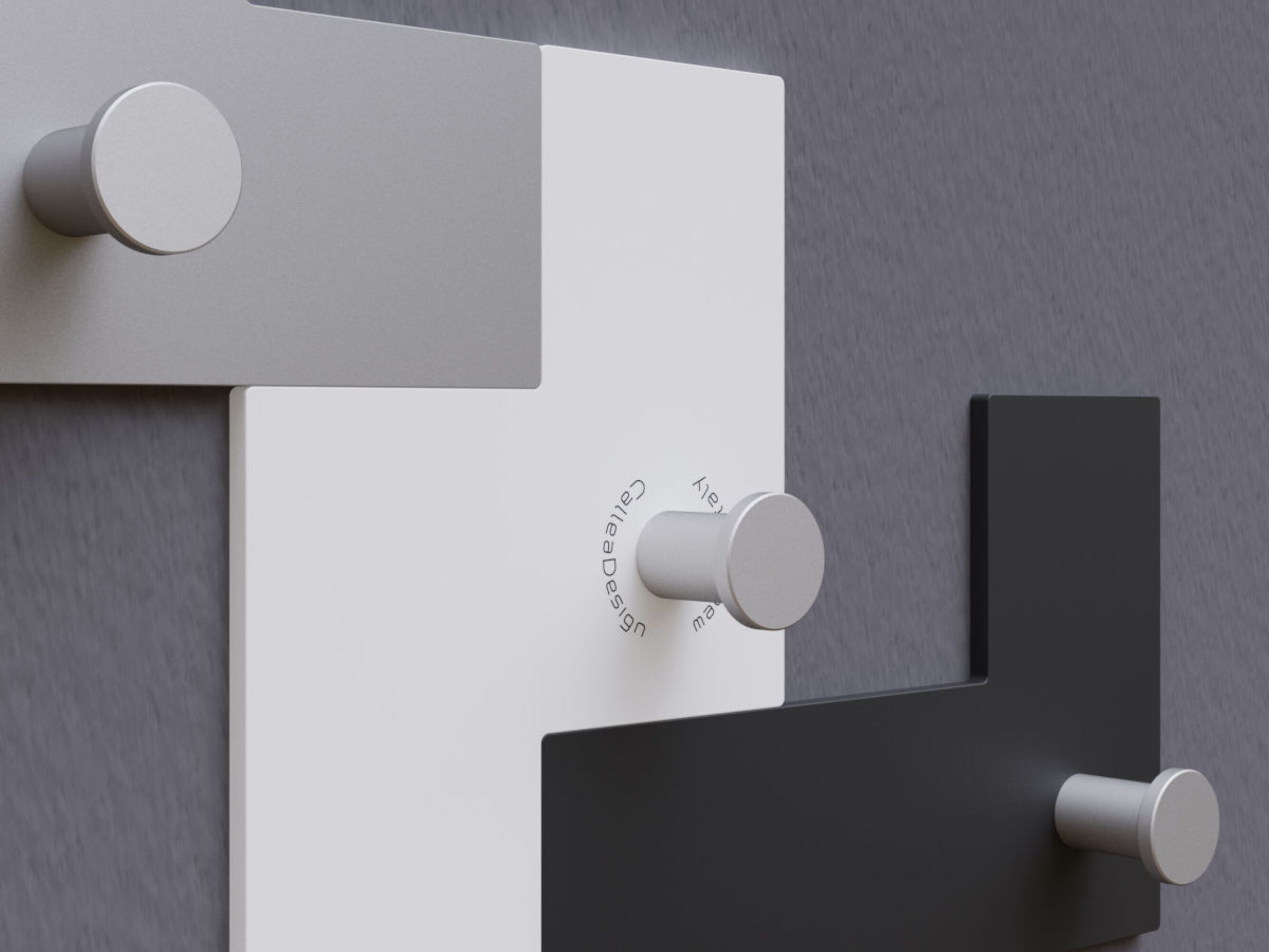 МДФ настенные вешалки CalleaDesign UTUT-3 ARCH-00141903 - Вид №3