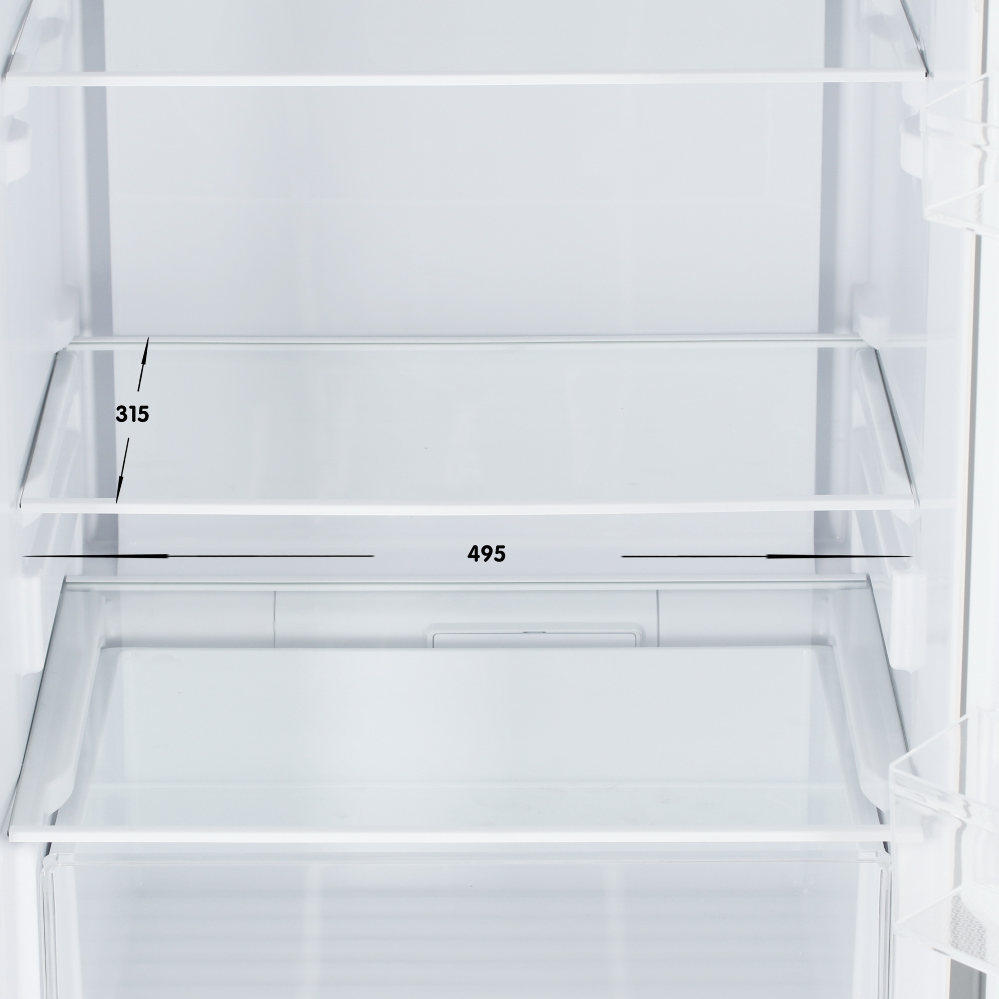 5401197 Холодильник с морозильником   DEXP B4-34BKA бежевый STDN-0014177 - Вид №8