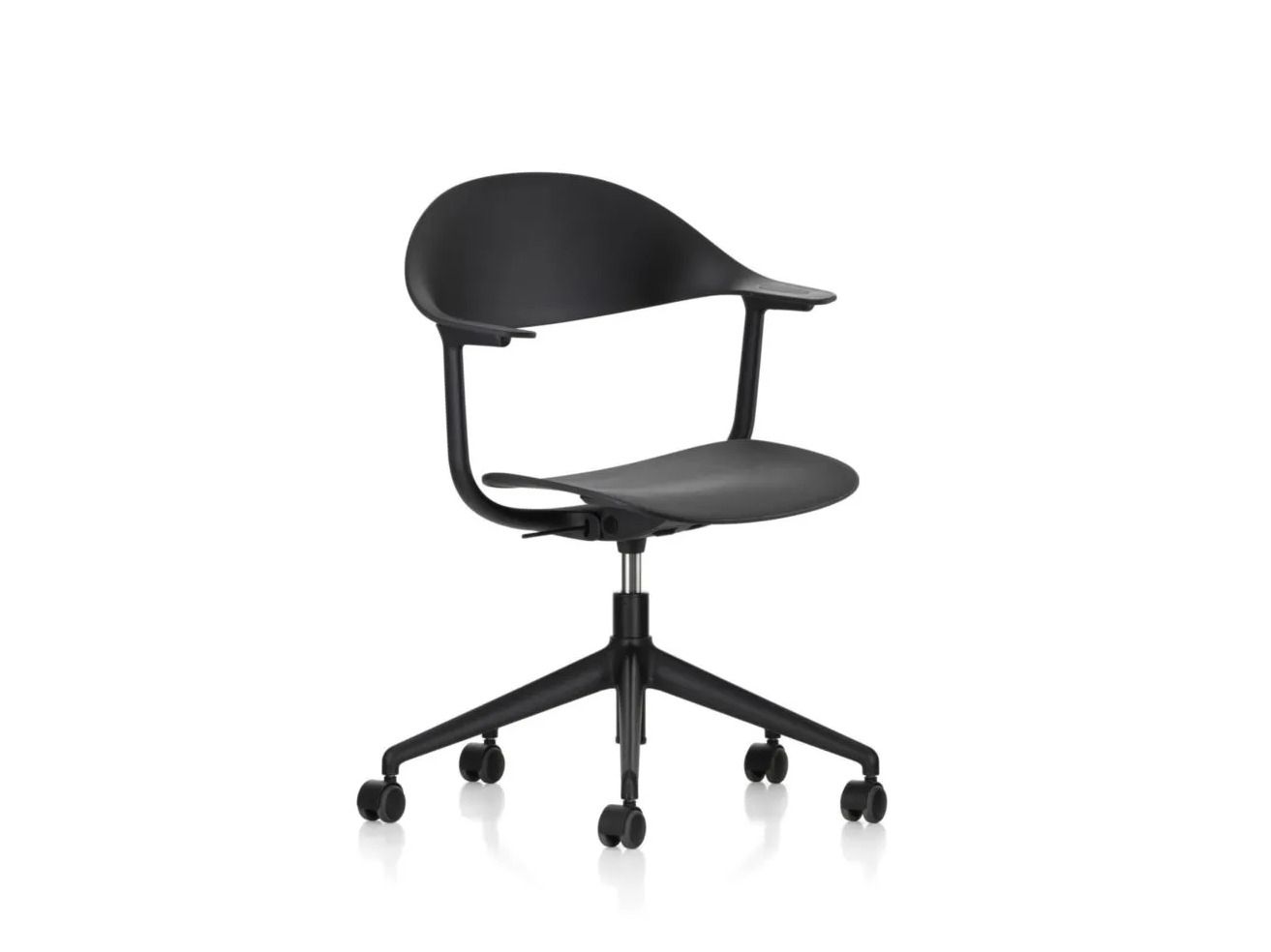 Рециркулированный пластиковый стул с основанием из пяти спиц VITRA Mynt ARCH-00029753