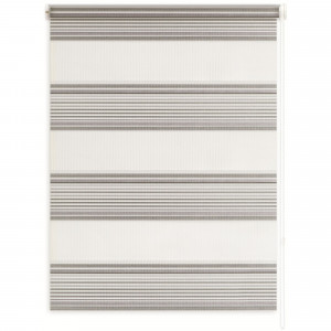 83502938 Штора рулонная день-ночь Miamoza Verona 120x160 см серая