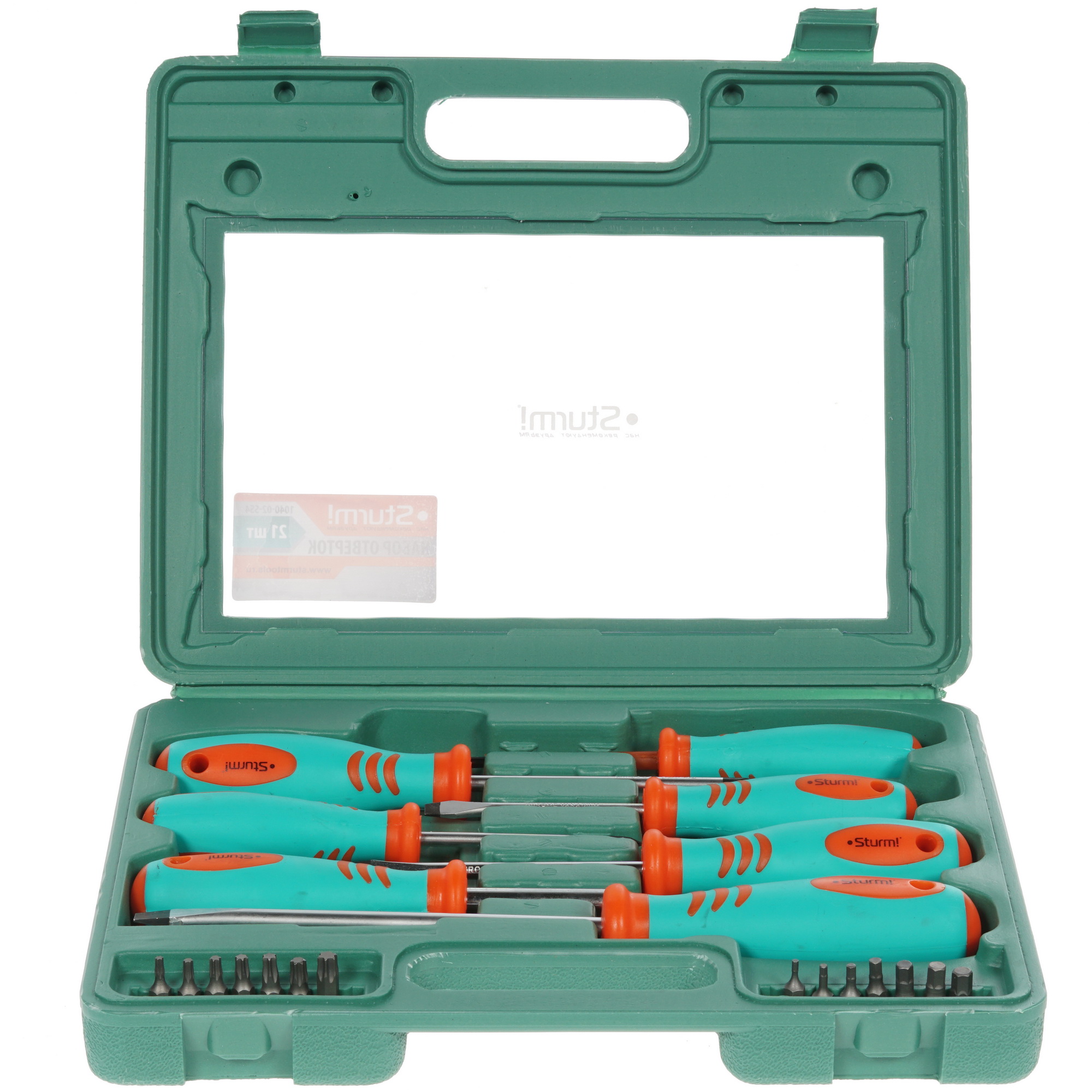 Отвертка с насадками/битами Sturm! 1040-02-SS4 8113855 STDN-0059738