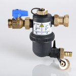 VT.383.B.05 Фильтр-дешламатор с пластиковым корпусом Valtec 3/4"  - Вид №8