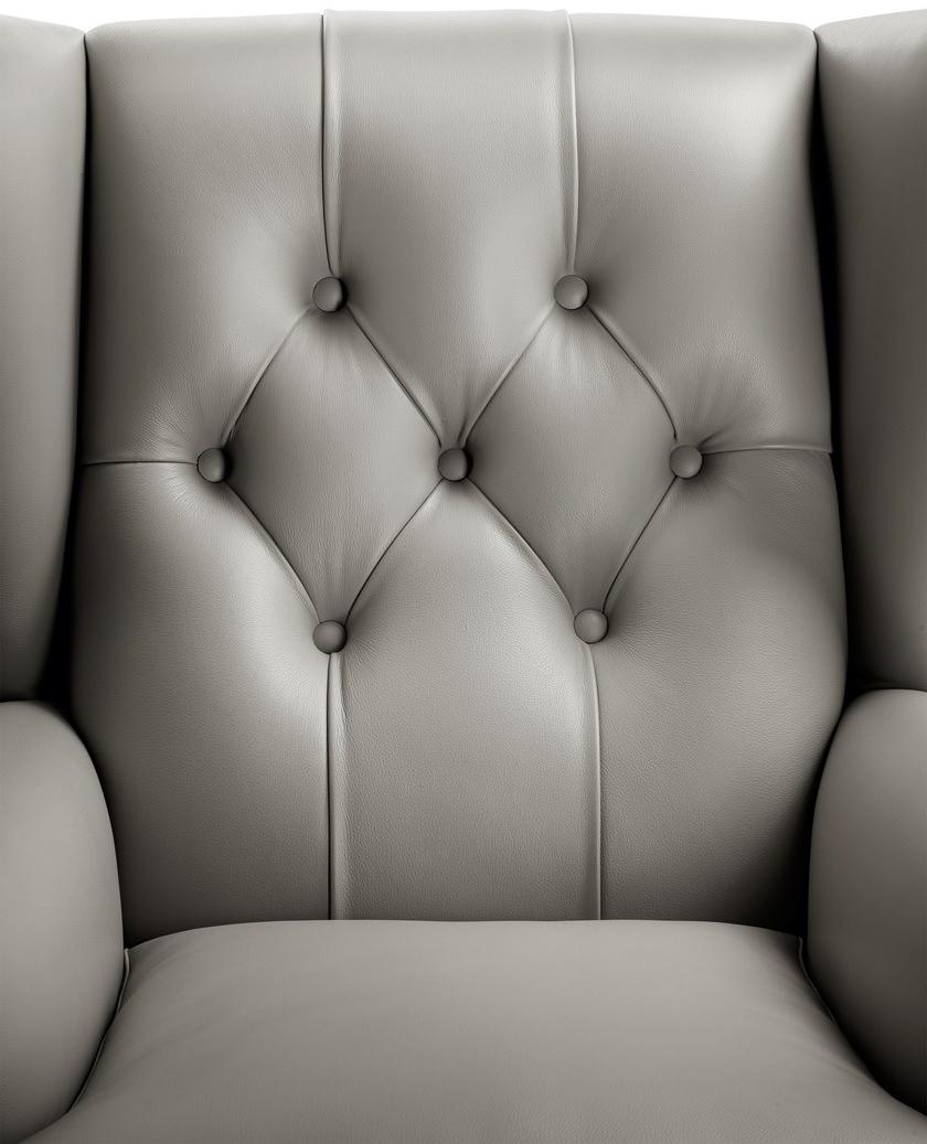 Poltrona Frau Стеганое кожаное кресло с подлокотниками La collezione - divani e poltrone sun-id-1475501 - Вид №11