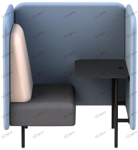 SOFTREND Кресло из ткани с высокой спинкой для контракта August sun-id-1378445