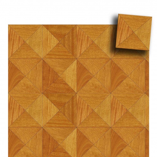 Художественный паркет Da Vinci Щитовой 26-455 Дуб (Гладкая) 500х500 мм 26010455 - Вид №1