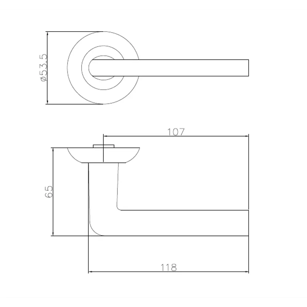Дверная ручка Edson 21-Z01 с эргономичным дизайном 84376169 STLM-0048842 - Вид №5