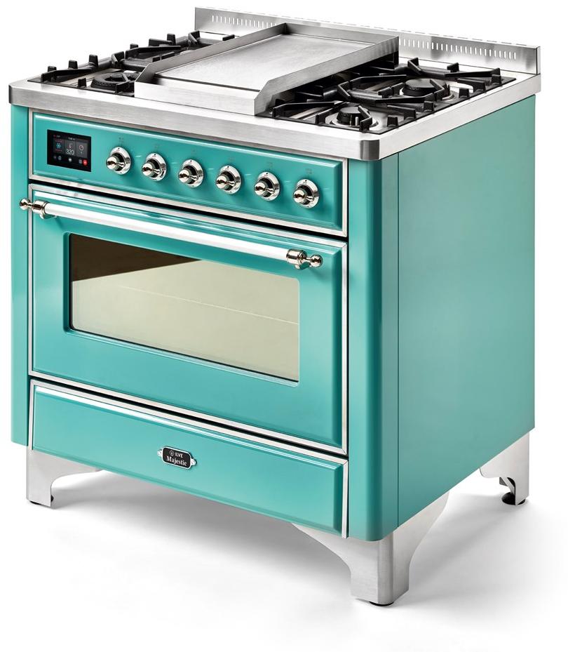 Ilve Отдельностоящая стальная кухня Majestic M09n Santreyd - Вид №3