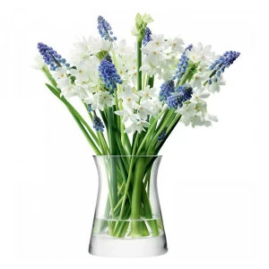 Ваза стеклянная прозрачная для низкого букета Flower 13 см LSA INTERNATIONAL - 253345 Прозрачный