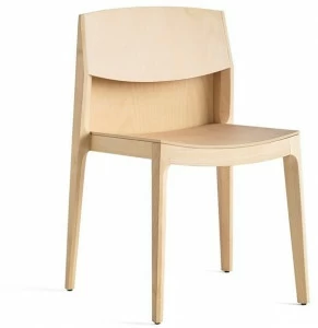 Capdell Штабелируемый деревянный стул Isa 140