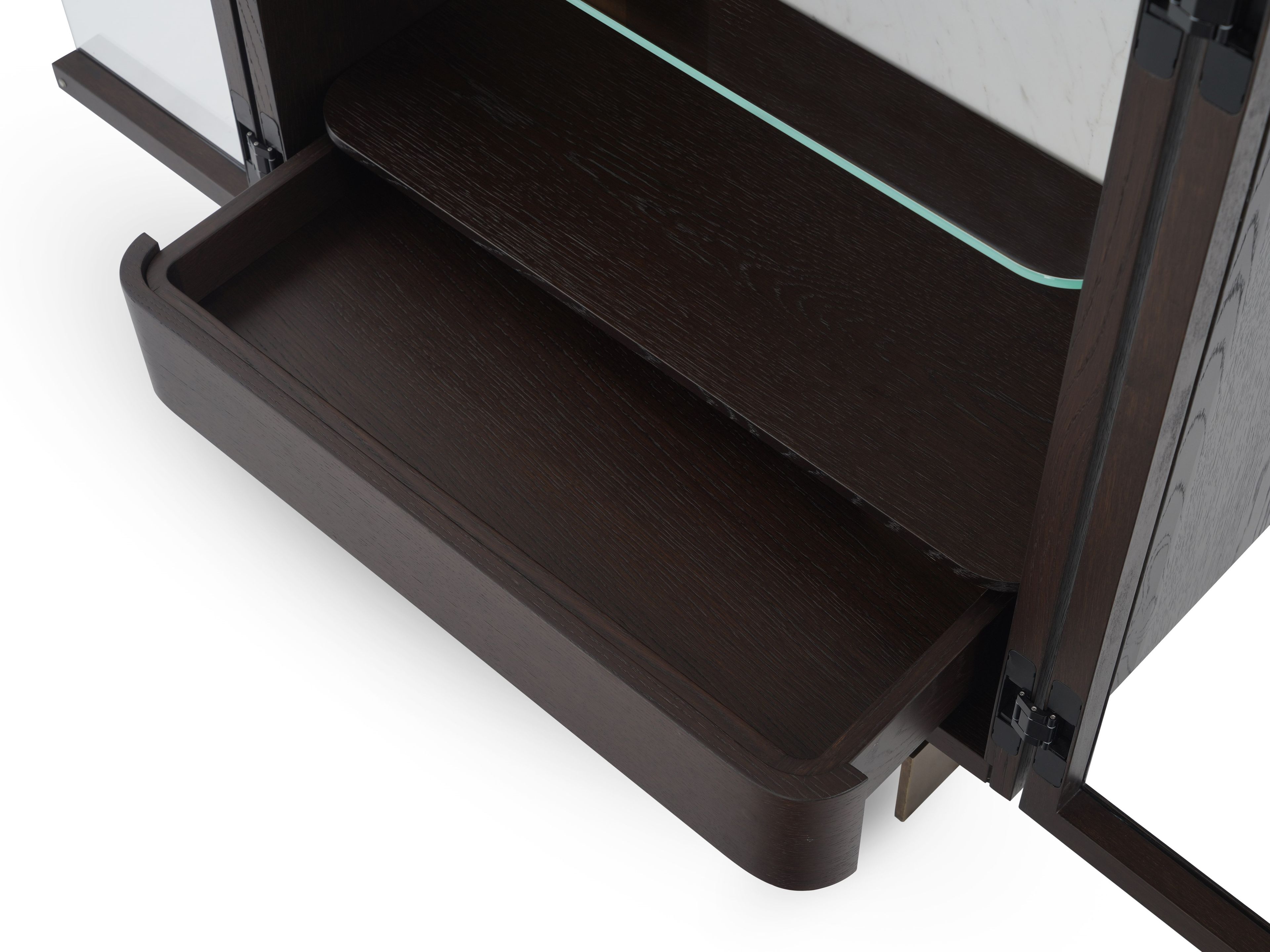 Витрина из дерева и стекла со встроенным освещением Enne Leaf ARCH-00041111 - Вид №2