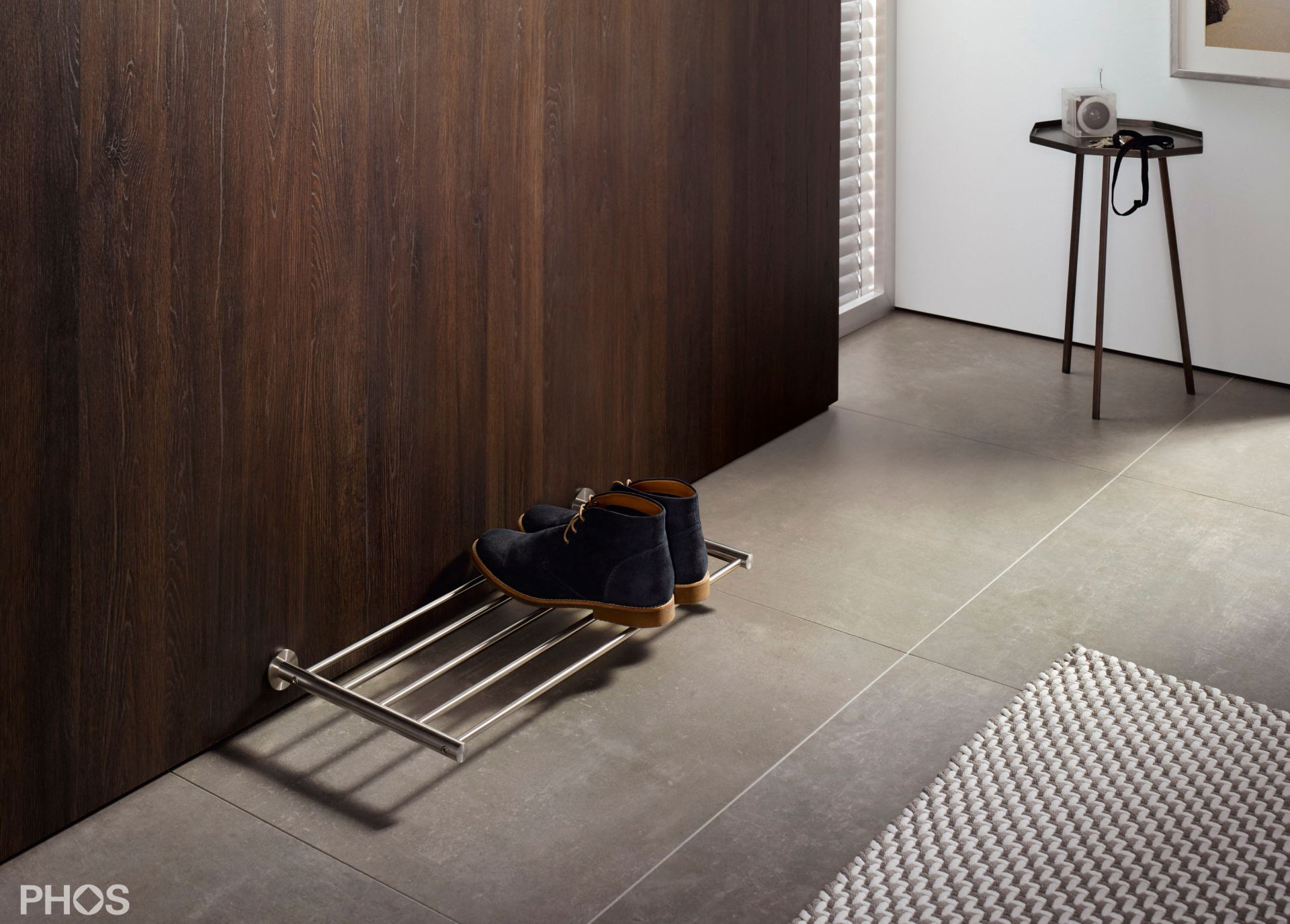 SR900-1W Настенная полка для обуви, ширина 90 см. PHOS 