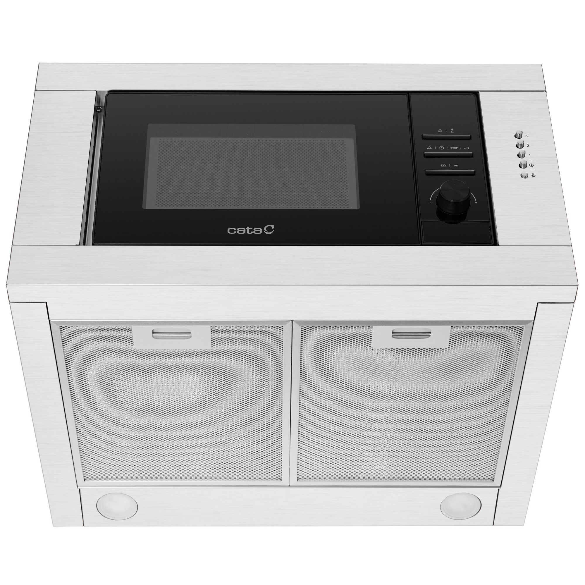 9975294 Вытяжка каминная Cata CHORUS XBK /C серебристый/черный STDN-0085271 - Вид №1