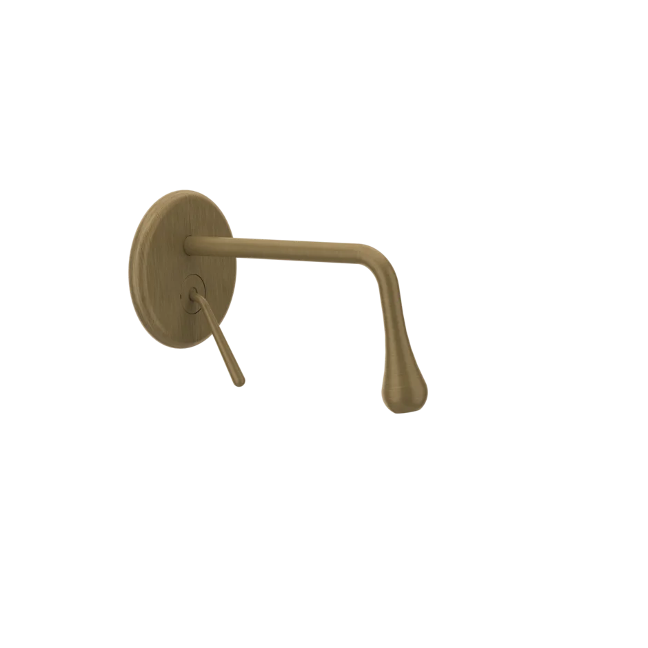 Смеситель для умывальника 33684 713 Gessi Goccia СТАРИННАЯ ЛАТУНЬ 33684713