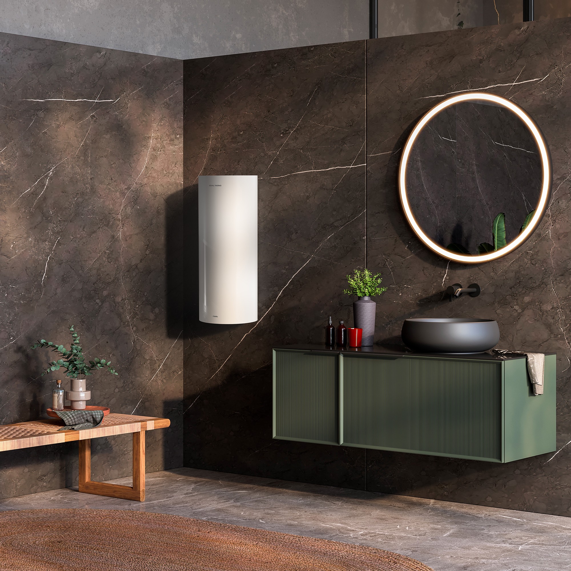 9089744 Водонагреватель электрический Royal Thermo RWH 30 Fidelity STDN-0083921 - Вид №5