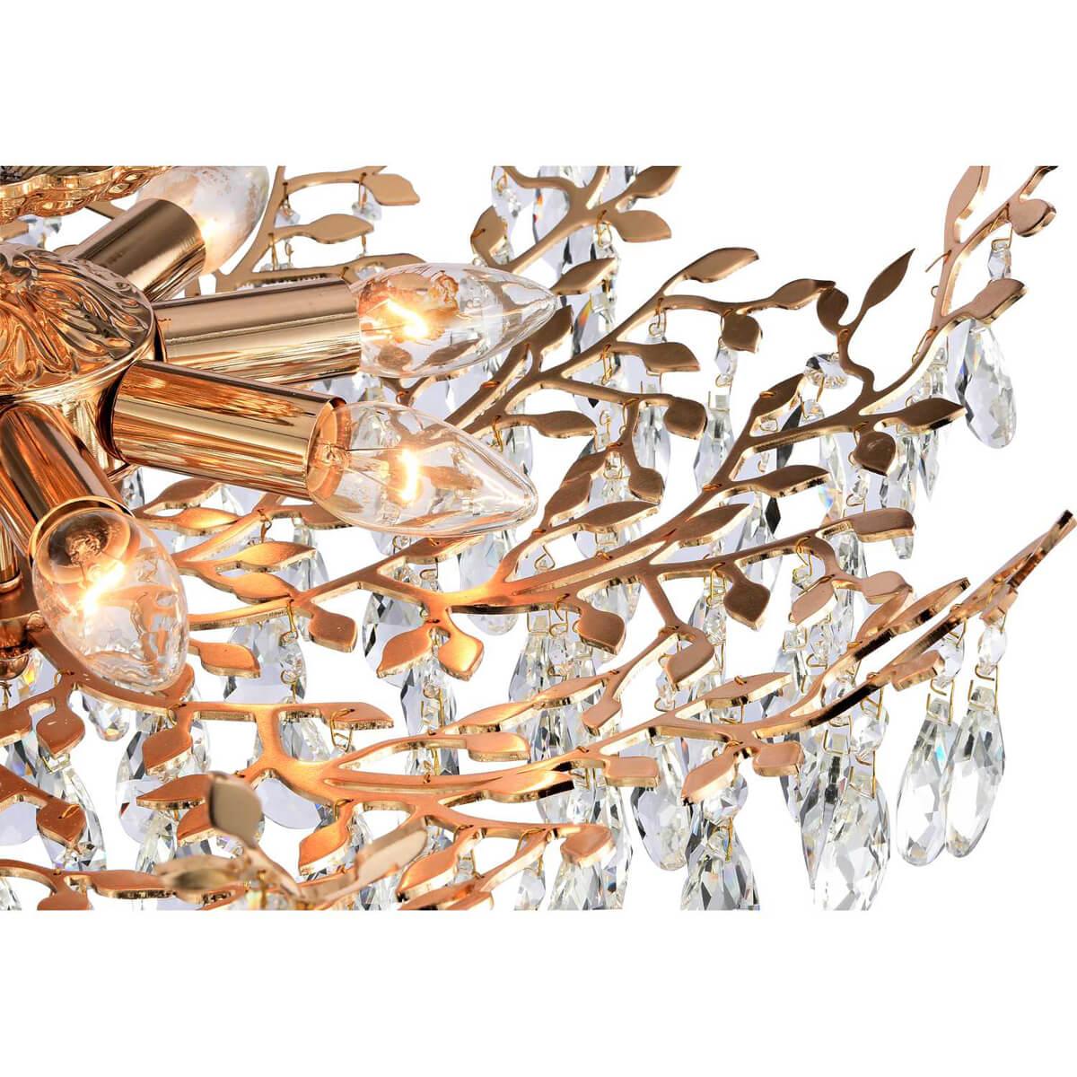 Потолочная люстра Stilfort Sofia 1031/03/08C STILFORT ДИЗАЙНЕРСКИЕ, SOFIA 00-3888522 Золото;прозрачный  - Вид №3