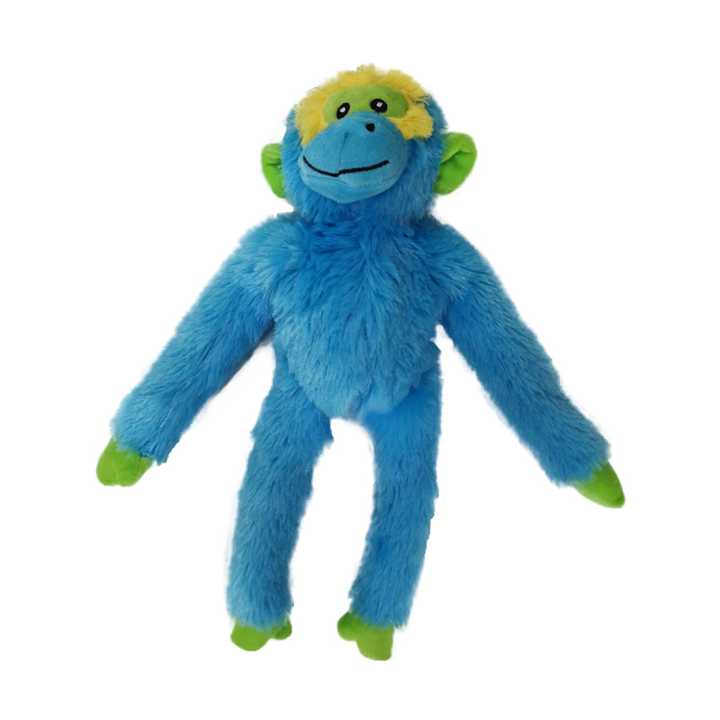 ПР0049423 Игрушка для собак Tree Huggerz Обезьянка плюш с пищалкой 31 см CHOMPER 