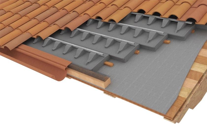 Poron Панель под черепицу для вентилируемого утепления скатных крыш sun-id-1511509 - Вид №3