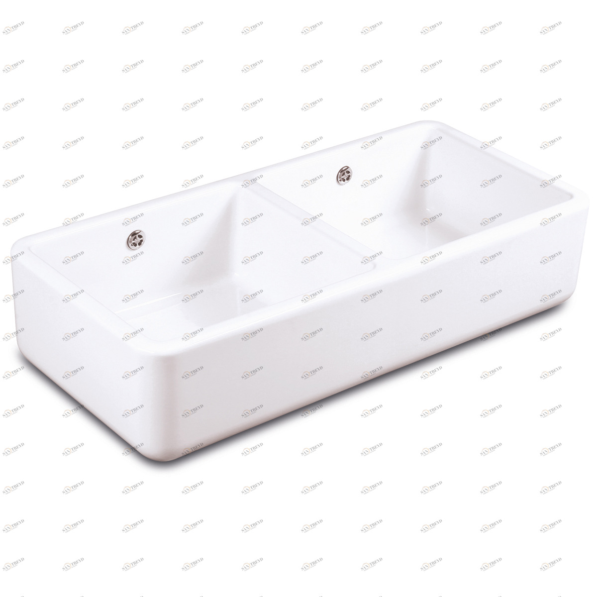 DOUBLE800_DOUBLE1000 Мойка кухонная овальная Traditional Bathrooms 