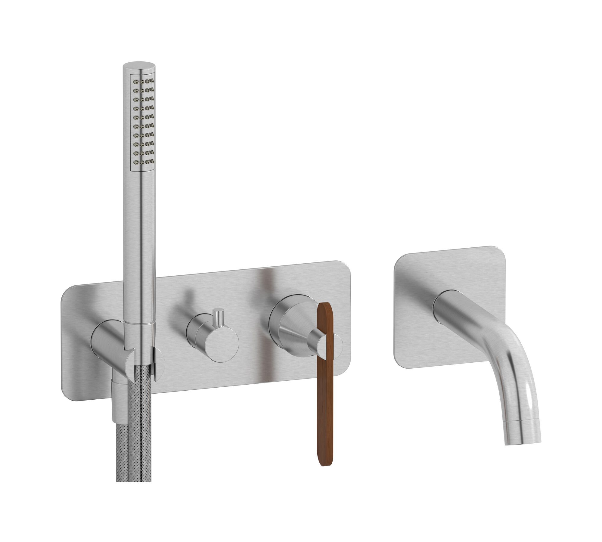 Смеситель для душа с 4 отверстиями и ручным душем IB Soho ARCH-00114766 - Вид №5