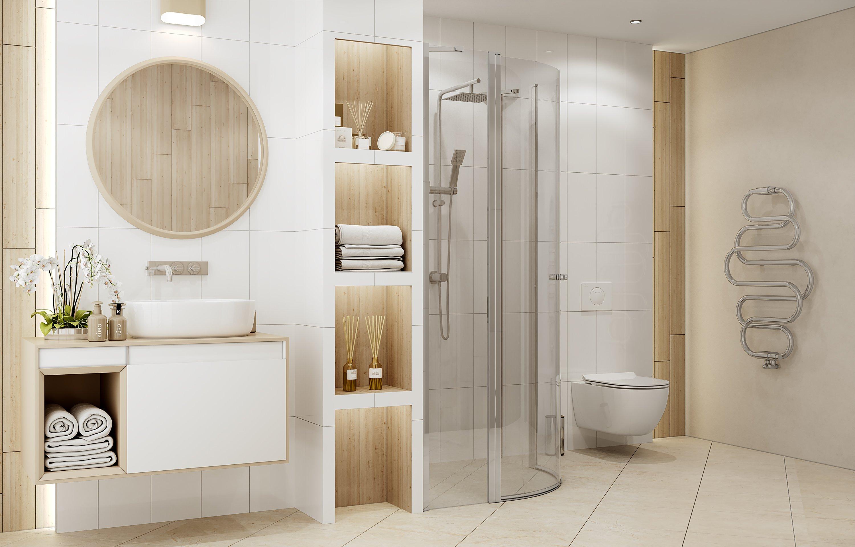 Душевое ограждение Ambassador Nord 13011102 (1000x1000x2000), 1 место - Вид №3