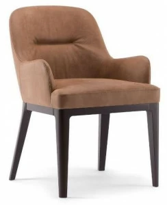 Tirolo Кожаное кресло с подлокотниками Lotus 063 po