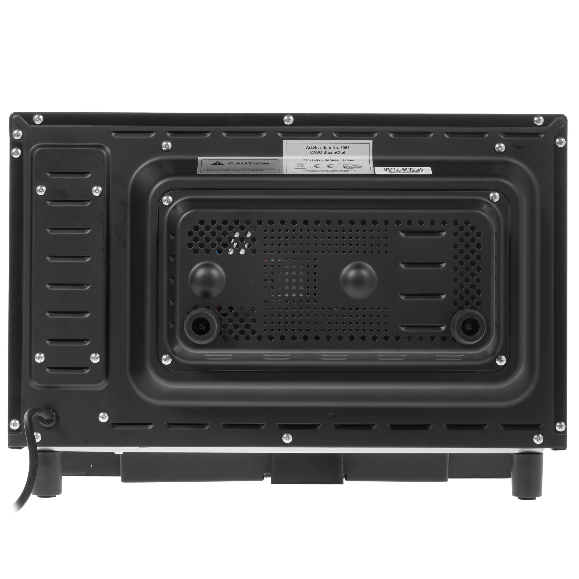 8191423 Мини-печь CASO SteamChef черный STDN-0015973 - Вид №9